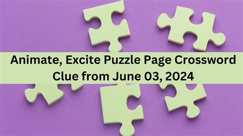 excite crossword clue 4 2.